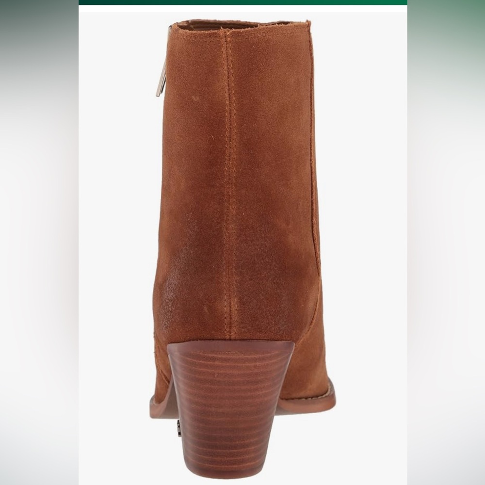 Sam Edelman Brown Suede Ankle Boots - Picture 3 of 13